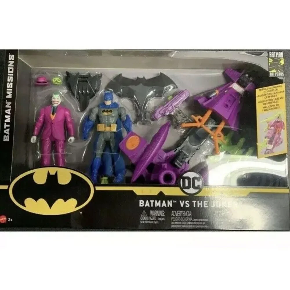 DC Comics Batman VS The Joker 80th Anniversary 2 Pack‎ Figures